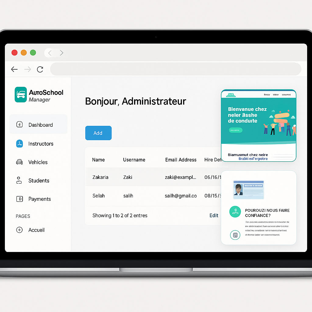 Driving School Management